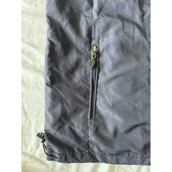 Men's Navy Blue Utility Vest Large Outdoor Travel Fishing Pockets Zip Up - Picture 7 of 9